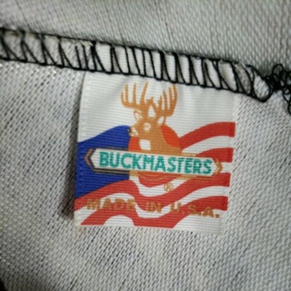 Vintage BUCKMASTERS CAMO Realtree SNAPBACK HAT MADE IN USA. Hunting Cap - Picture 8 of 10